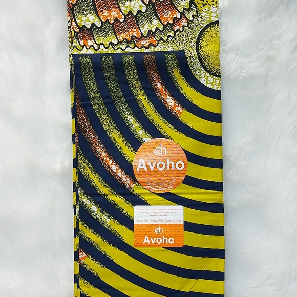 Elegant & stunning African Ankara wax,100% cotton. - Picture 9 of 16
